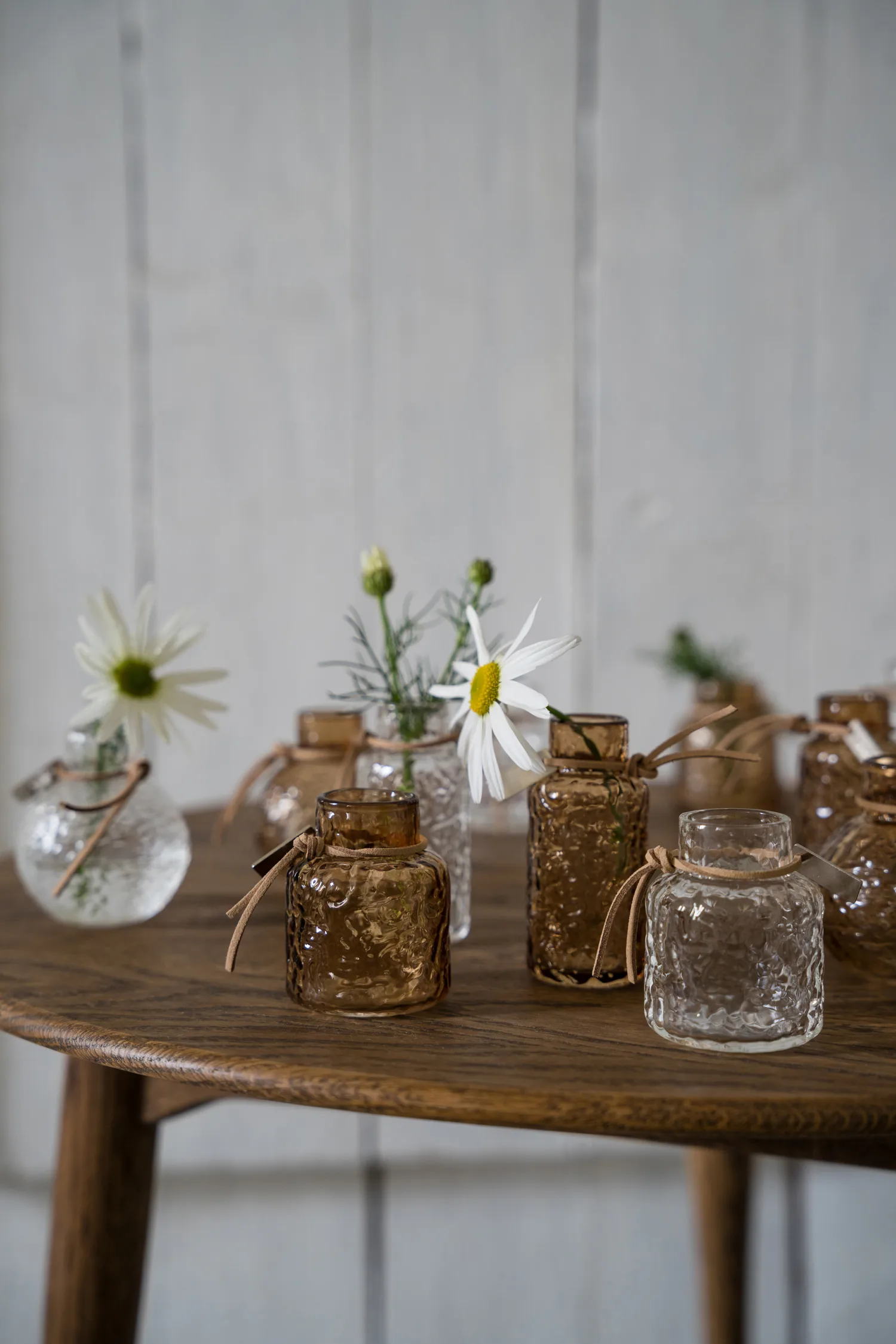 Vaso decorato Ernst confezione regalo 3 pezzi, Ambra ERNST