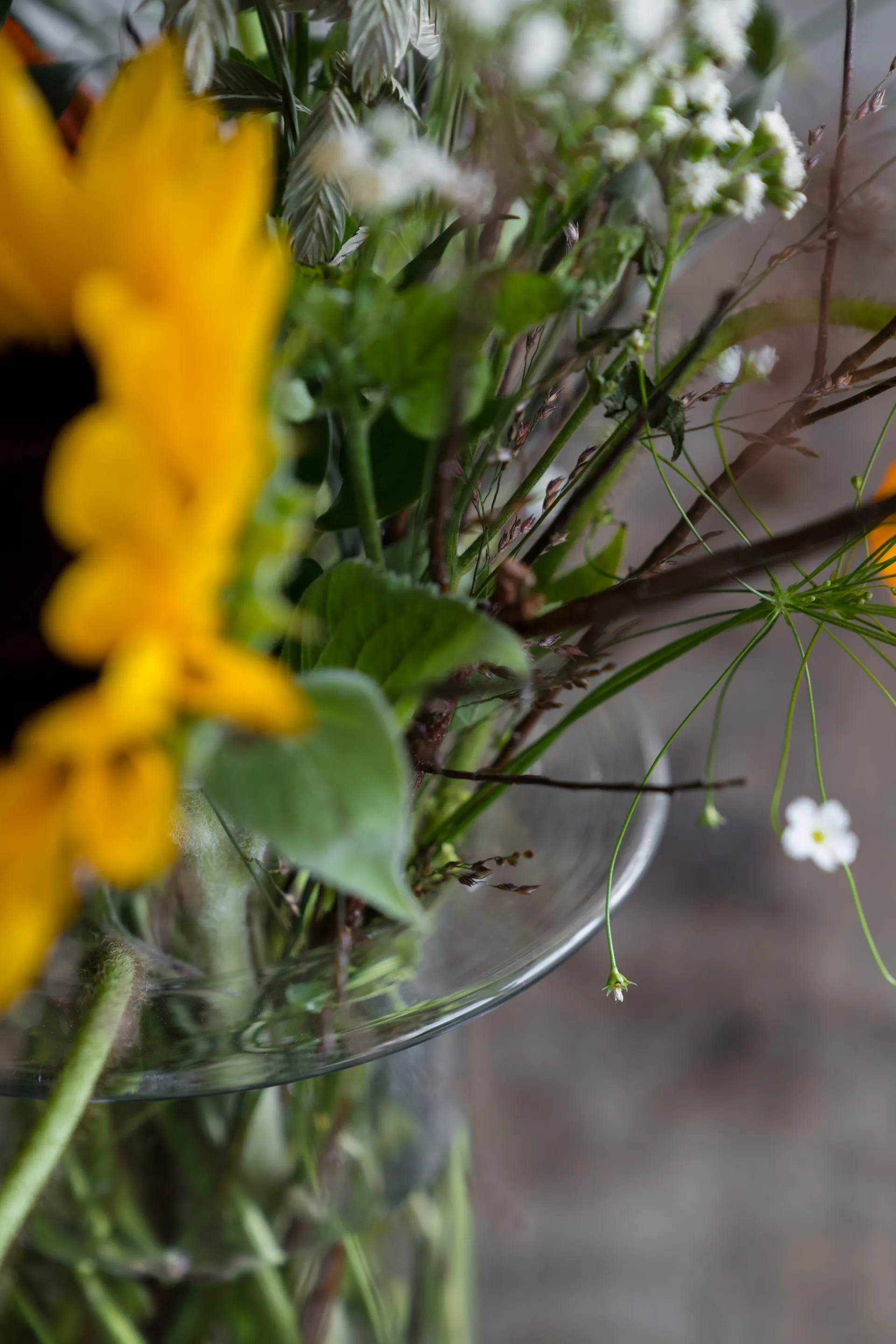 Vaso di vetro Ernst Ø17 cm, A 13 cm ERNST