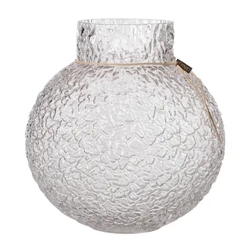 Vaso Ernst testurizzato in vetro trasparente - Ø29x30 cm - ERNST