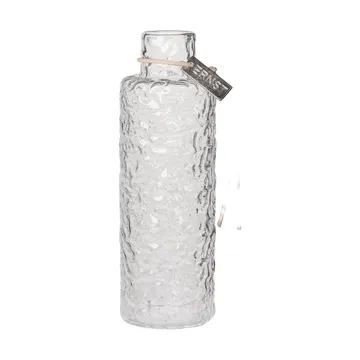Vaso Ernst testurizzato in vetro trasparente - Ø5x15 cm - ERNST
