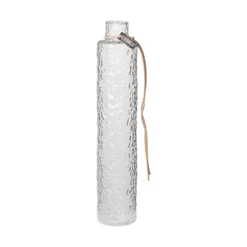 Vaso Ernst testurizzato in vetro trasparente - Ø5x25 cm - ERNST