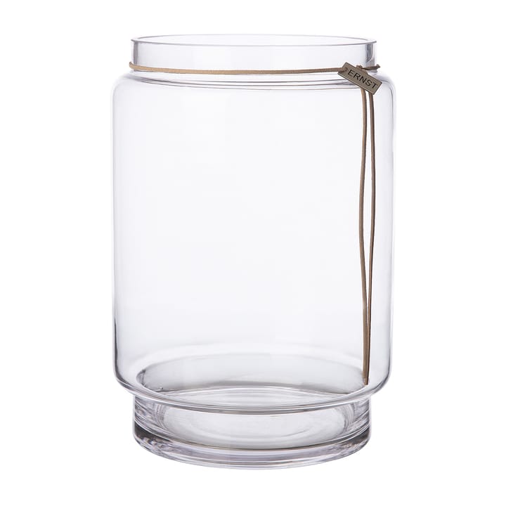 Vaso in vetro cilindro Ernst A: 28 cm Ø 19,8 cm - Trasparente - ERNST