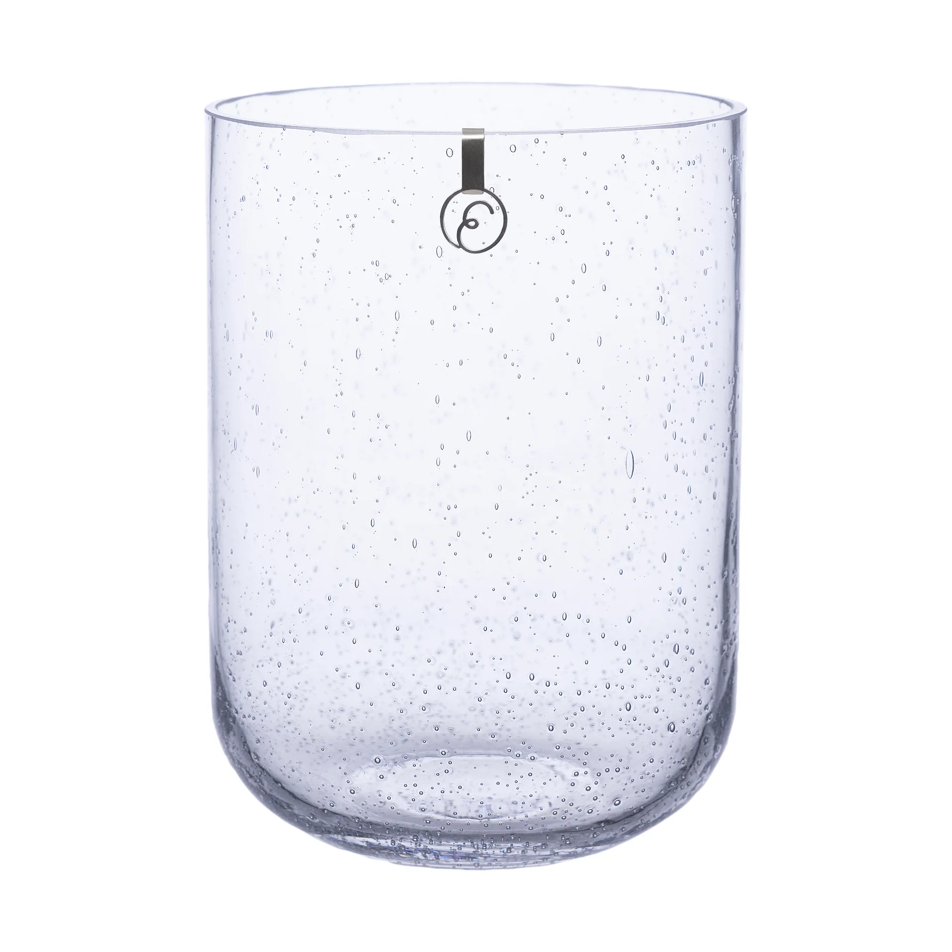 Vaso in vetro con bolle Ernst 18 cm, Chiaro ERNST