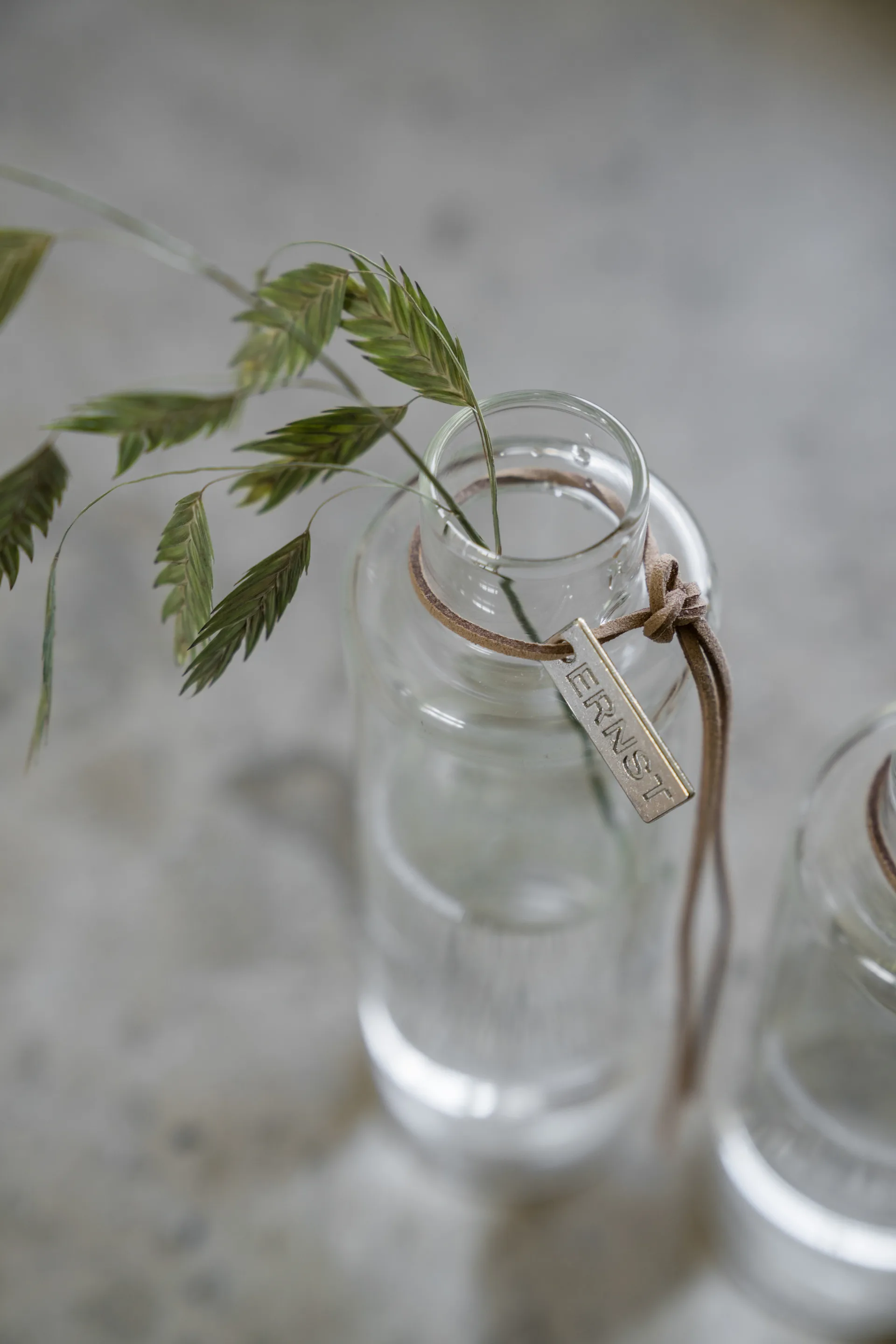 Vaso in vetro Ernst Ø5 cm, H 18 cm ERNST