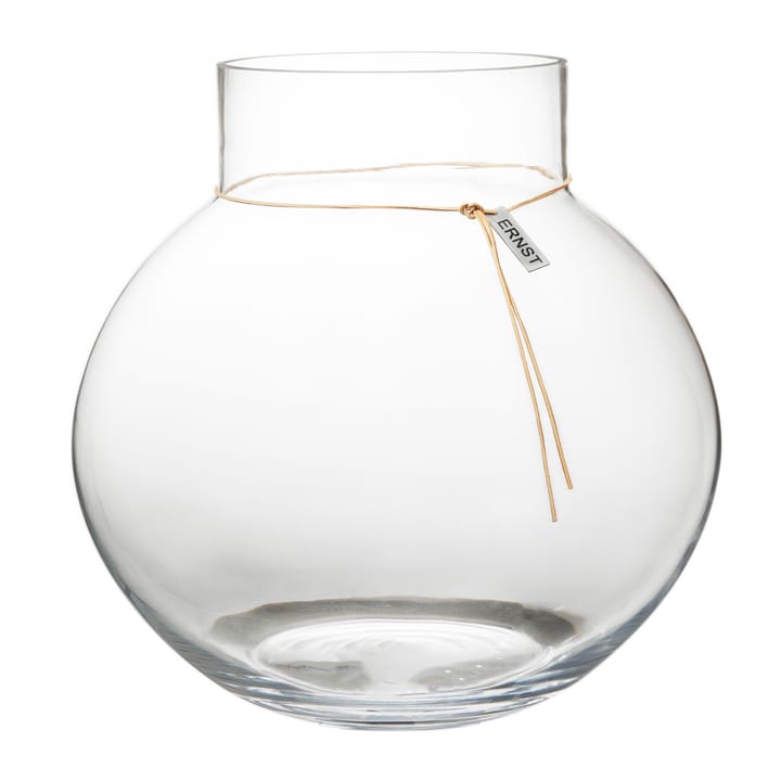 Vaso in vetro Ernst A: 29 cm Ø 30 cm - trasparente - ERNST