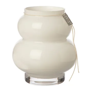 Vaso in vetro Ernst curvo 14 cm - Bianco - ERNST