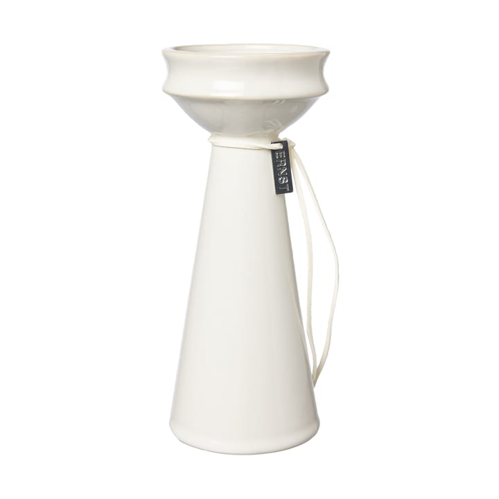 Vaso per bulbi Ernst 20 cm, Bianco naturale ERNST