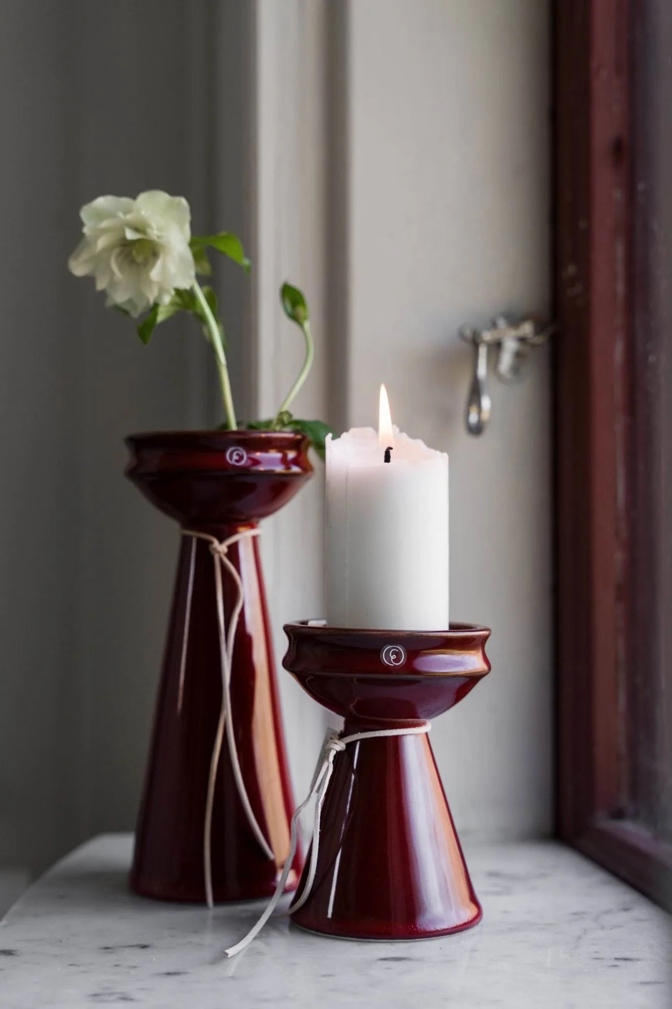 Vaso per bulbi Ernst 20 cm, Rosso ERNST