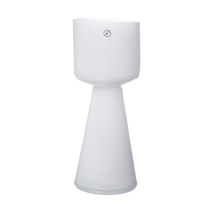 Vaso per bulbi Ernst in vetro 20 cm, Bianco ERNST