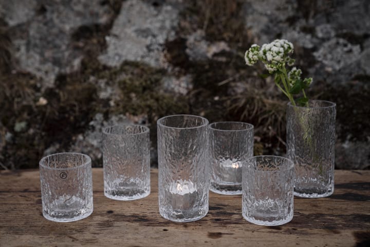 Vaso/portacandela decorato Ernst , Ø5,3x11,3 cm ERNST