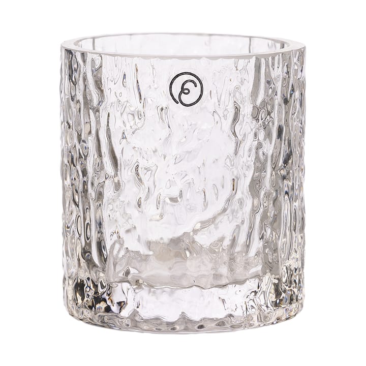 Vaso/portacandela decorato Ernst  - Ø5,3x6,5 cm - ERNST