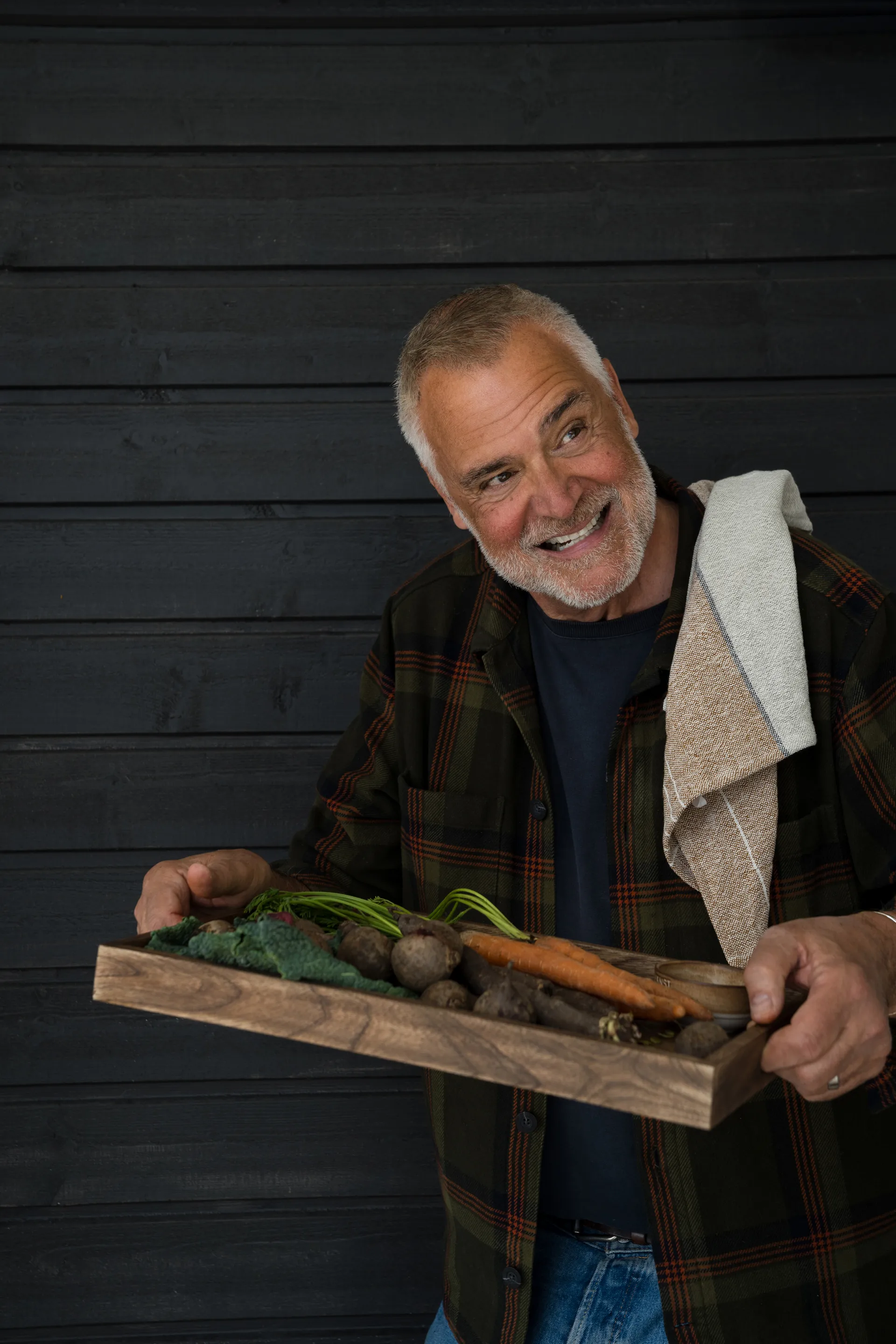 Vassoio da portata Ernst 30x45 cm, Marrone scuro ERNST