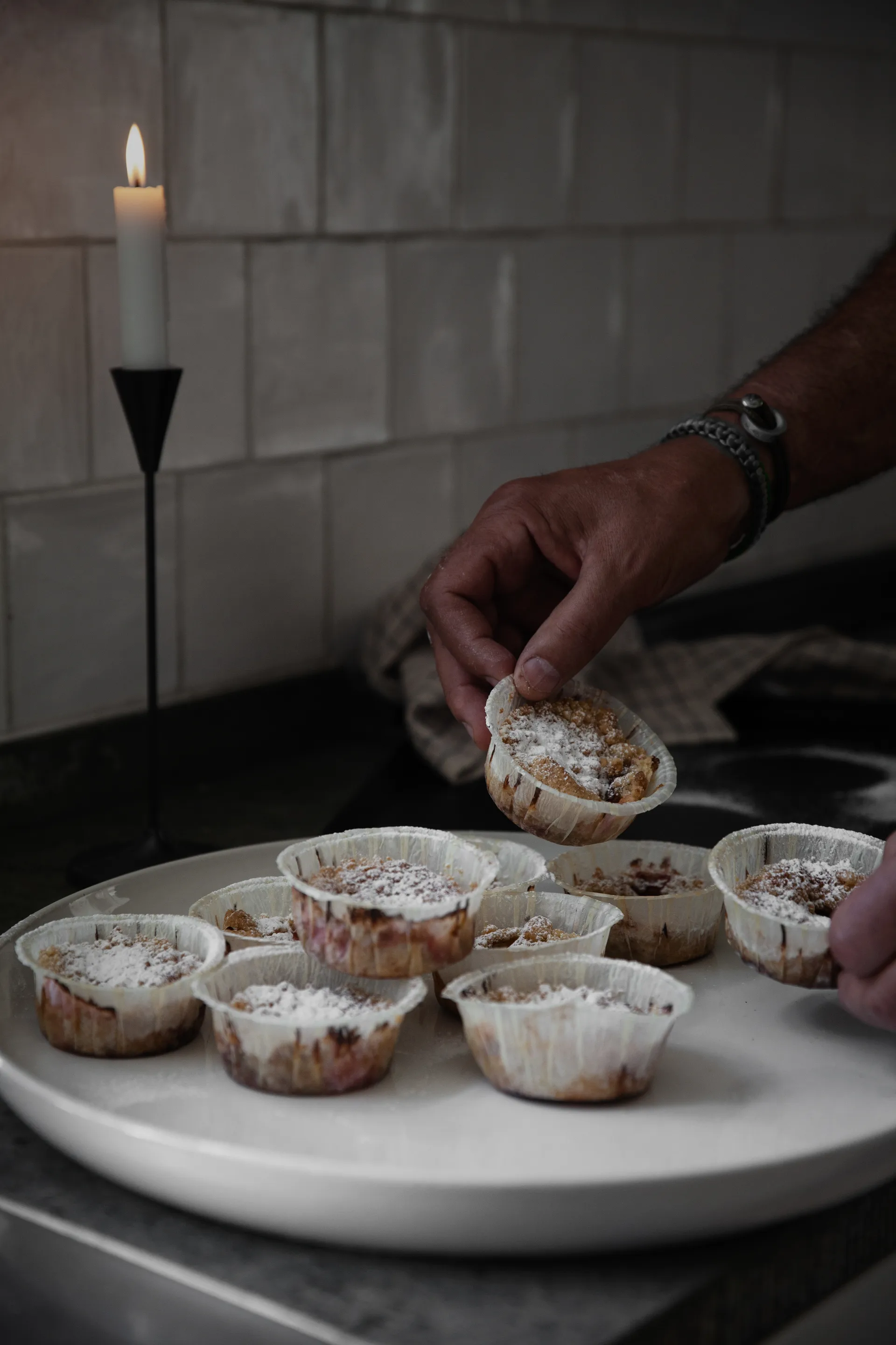 Vassoio da portata Ernst Ø 42 cm, Bianco ERNST