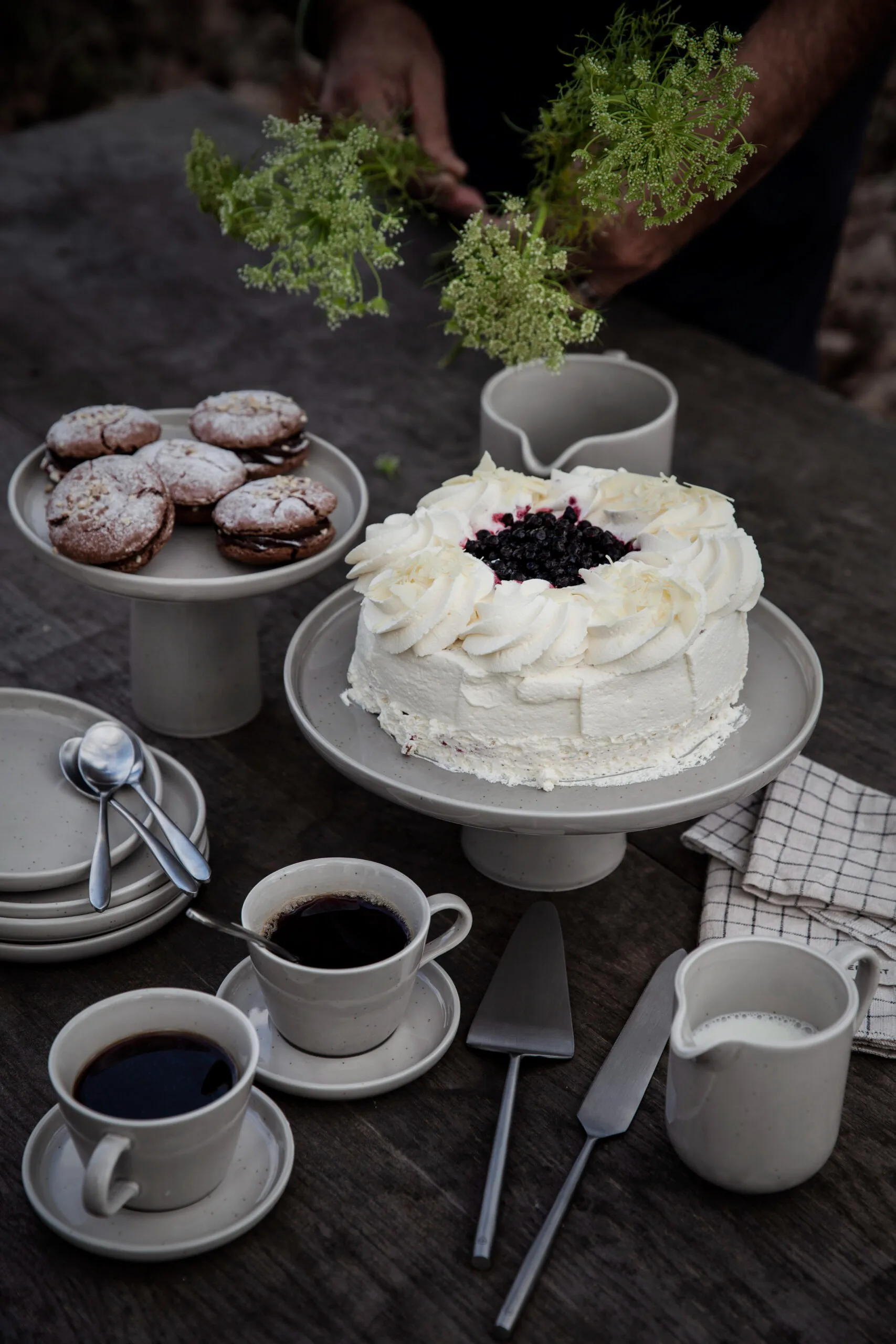 Vassoio da torta Enrst, Ø 27 cm, Sabbia ERNST