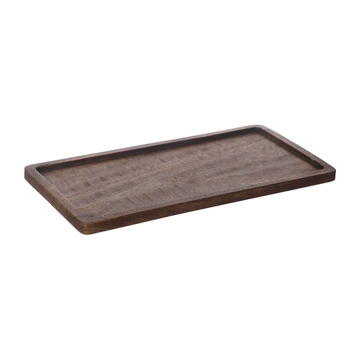 Vassoio in legno Ernst 15x30 cm - Marrone scuro - ERNST