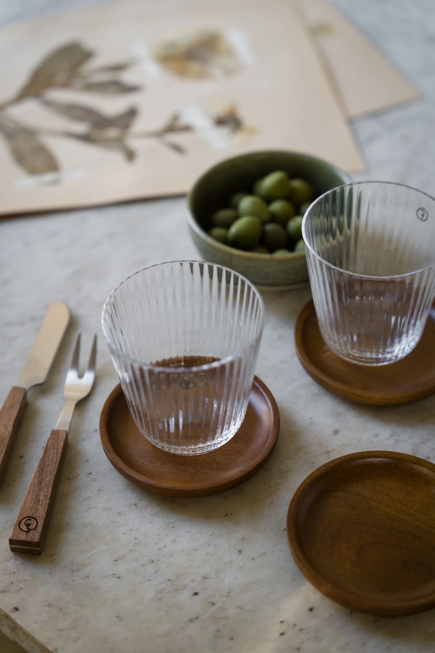 Vassoio in legno Ernst, Acacia, Ø10 cm ERNST