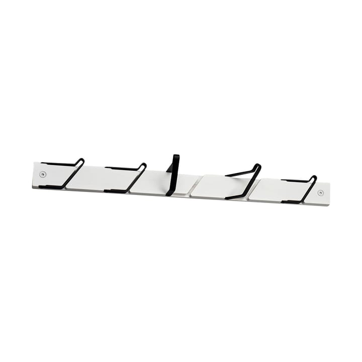 Appendiabiti a ganci Tamburin, 52,5 cm - Bianco, nero - Essem Design