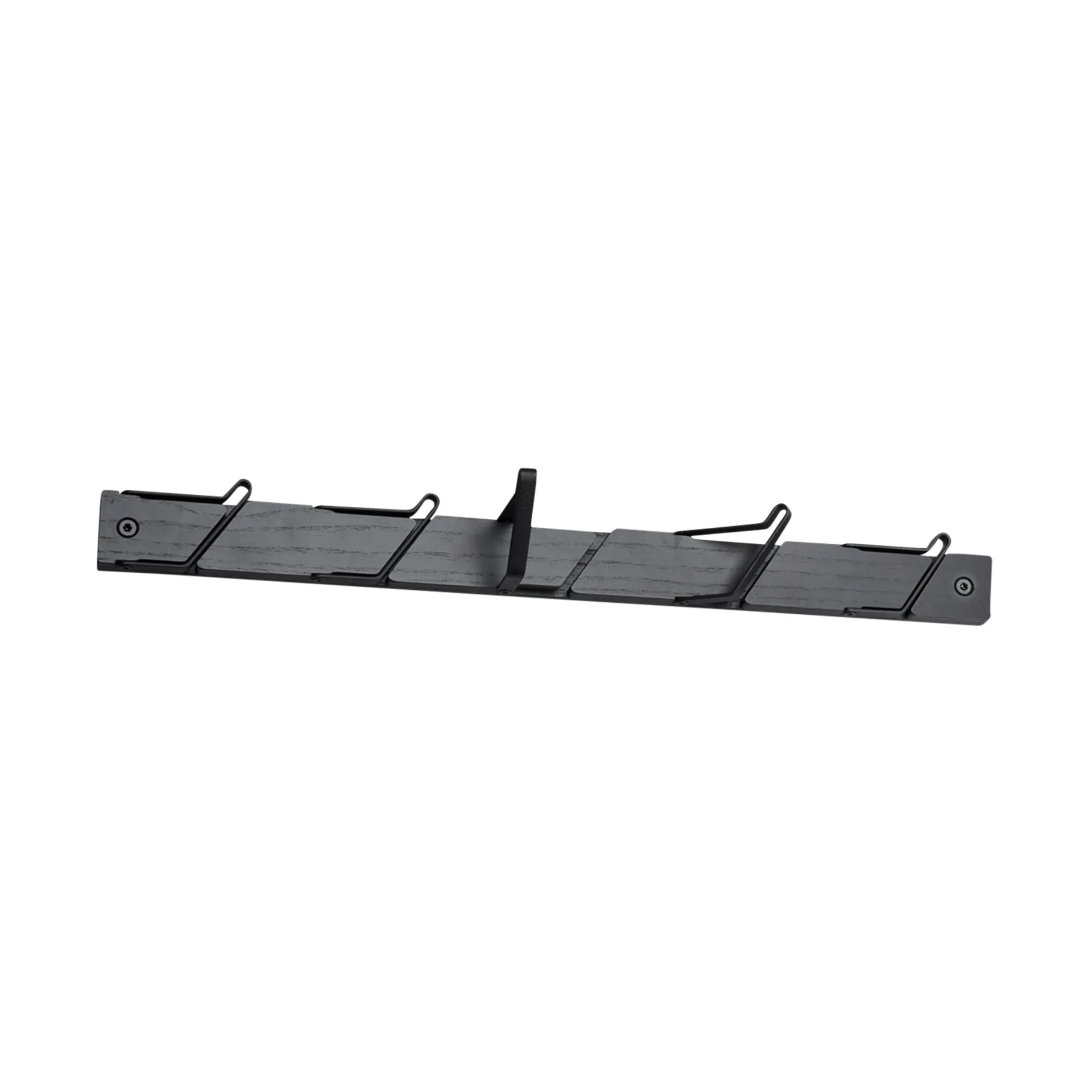 Appendiabiti a ganci Tamburin, 52,5 cm, Nero, nero Essem Design