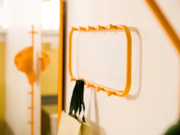 Appendiabiti Classic 100 cm - Giallo sole - Essem Design