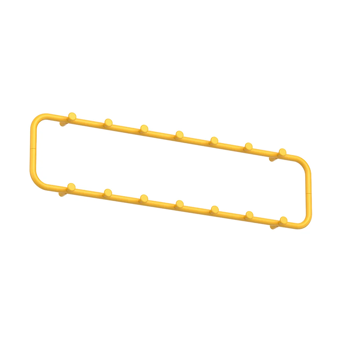 Appendiabiti Classic 80 cm, Giallo sole Essem Design