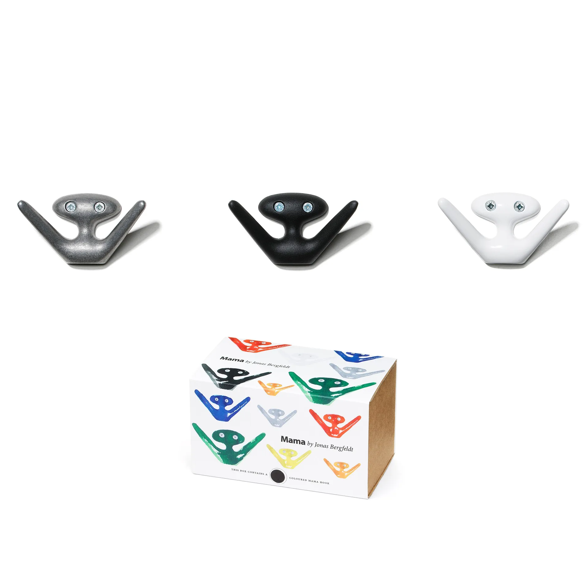 Gancio Mama, bianco Essem Design