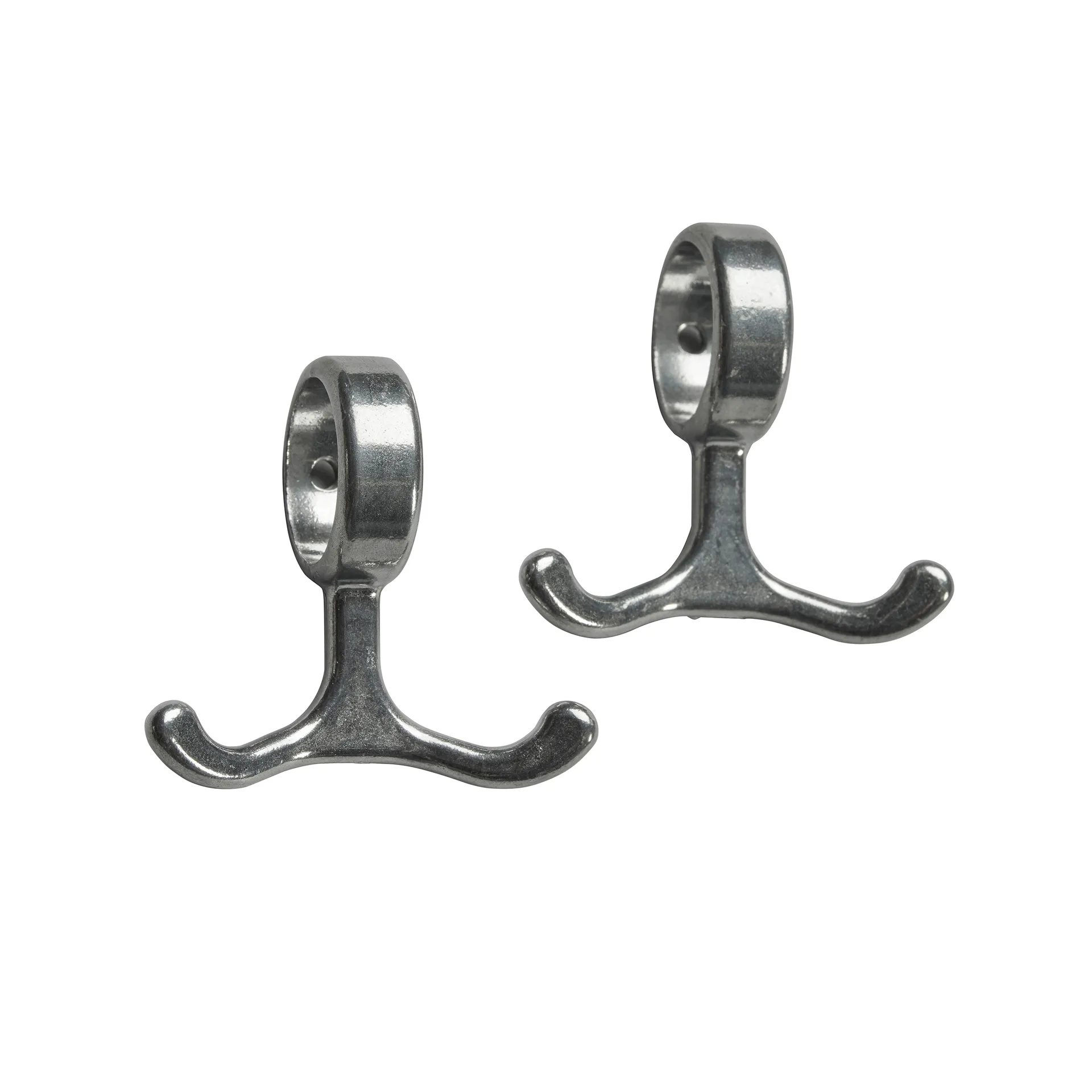Gancio Nostalgi confezione da 2, alluminio Essem Design