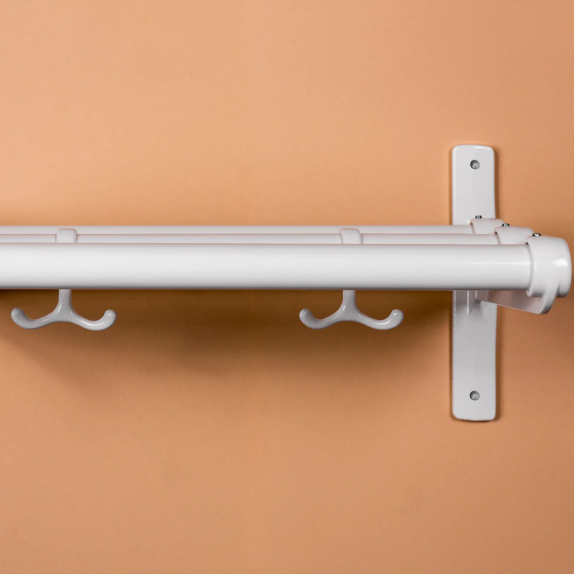 Gancio Nostalgi confezione da 2, bianco Essem Design