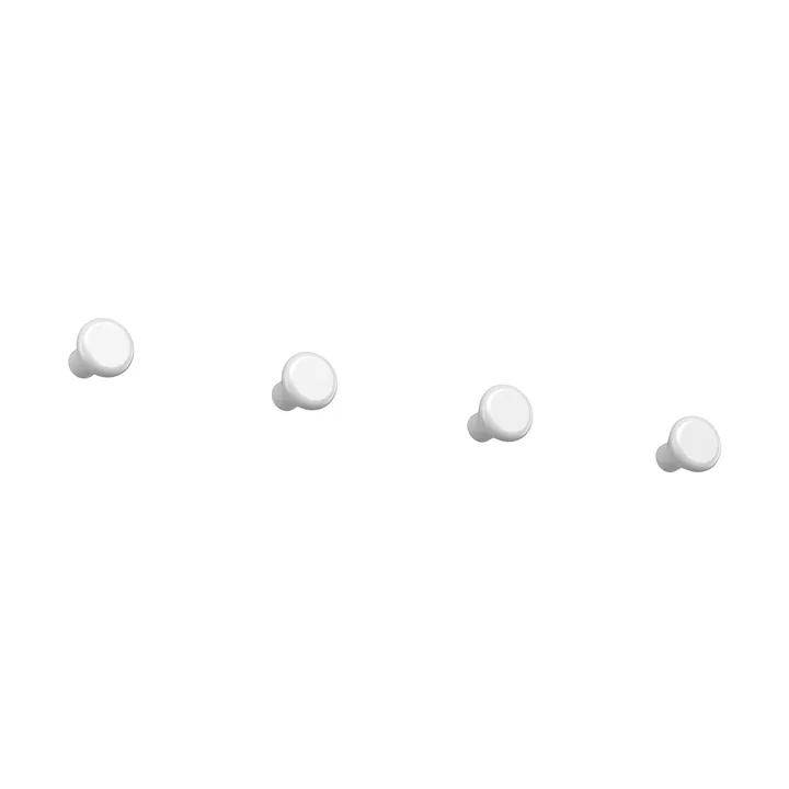 Gancio piccolo Classic 4 pezzi - Bianco - Essem Design