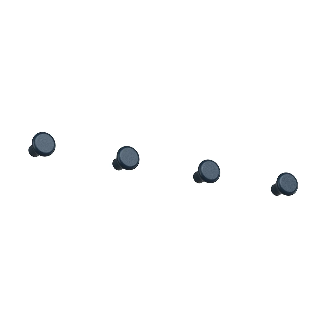 Gancio piccolo Classic 4 pezzi, Blu mezzanotte Essem Design