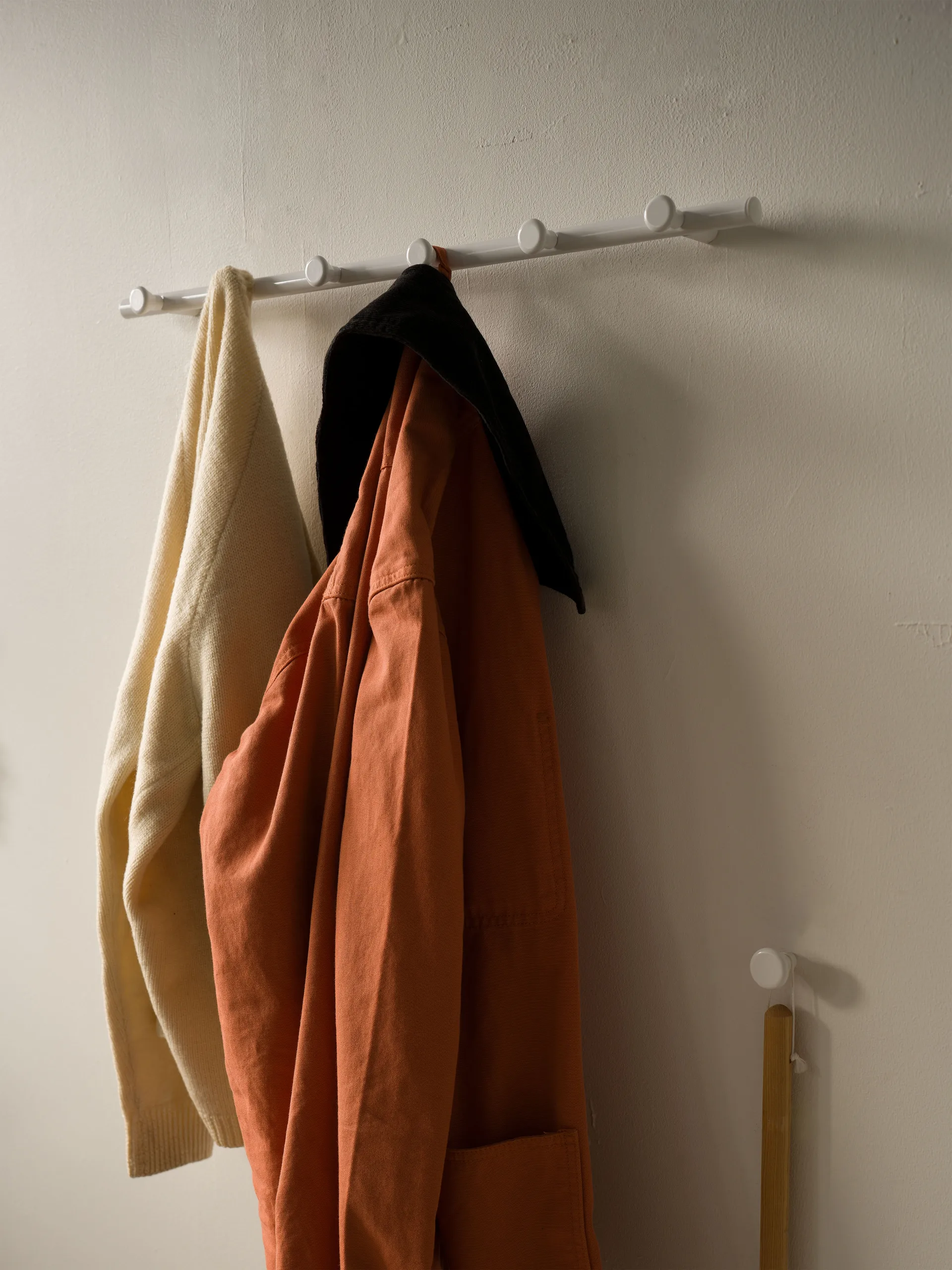 Pannello appendiabiti Classic 60 cm, Bianco Essem Design