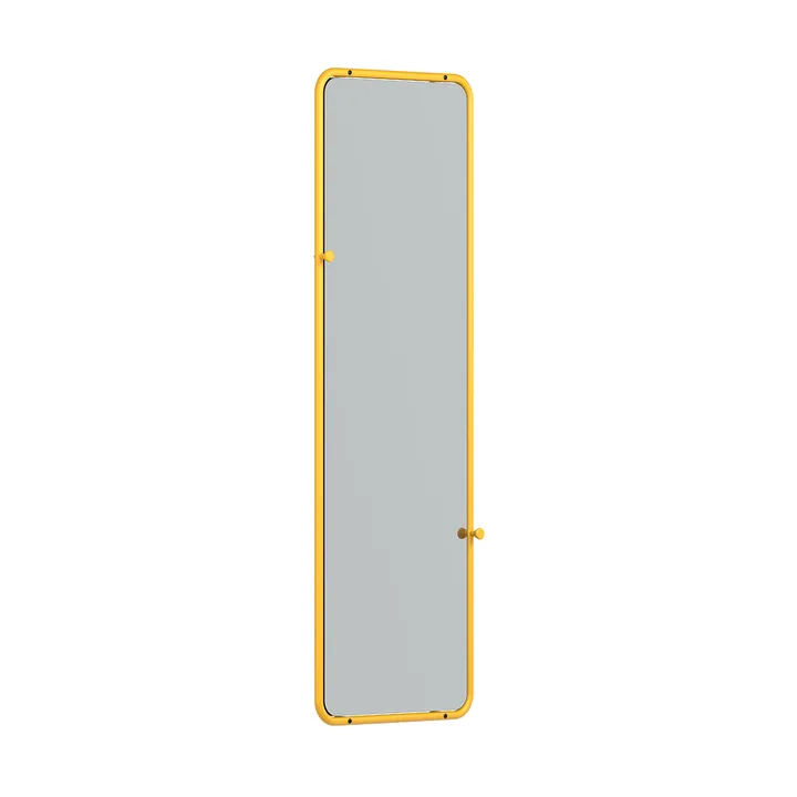 Specchio da parete Classic 120x40 cm - Giallo sole - Essem Design