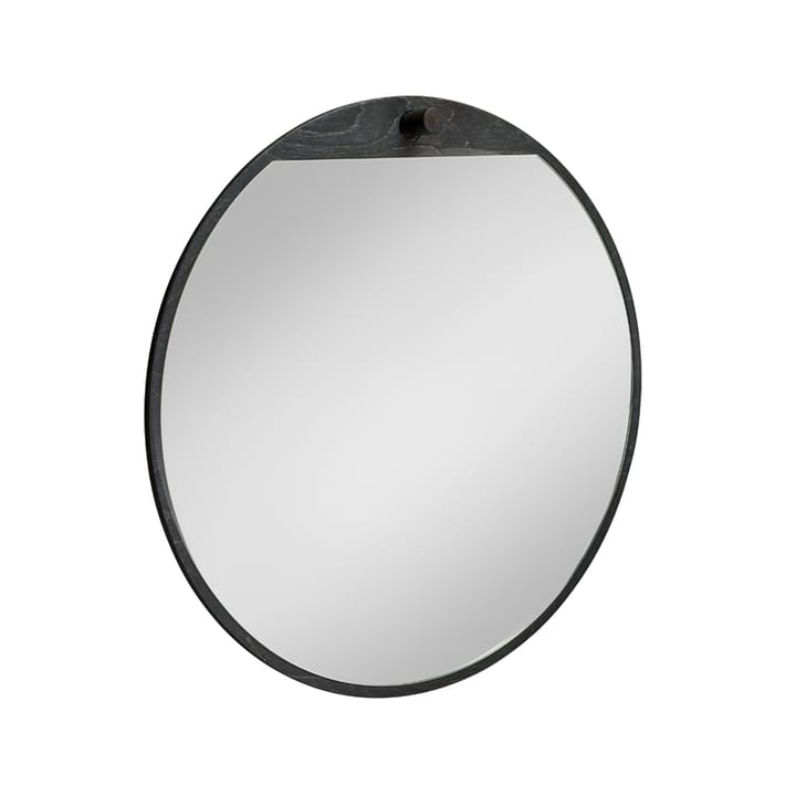 Specchio rotondo Tillbakablick - nero - Essem Design