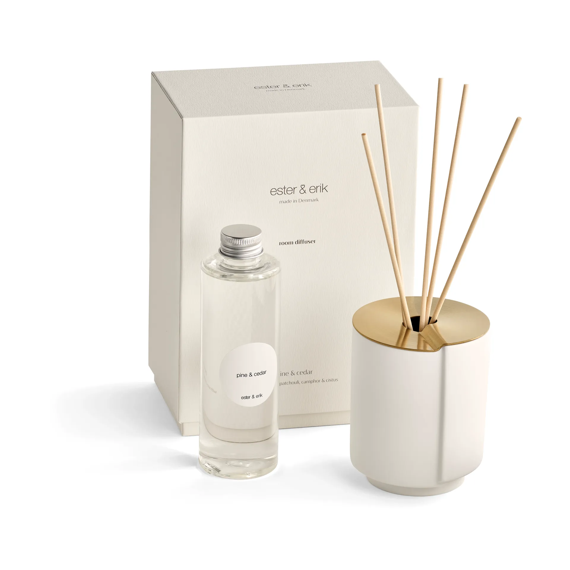 Bastoncini profumati Ester & Erik, Pino e cedro ester & erik