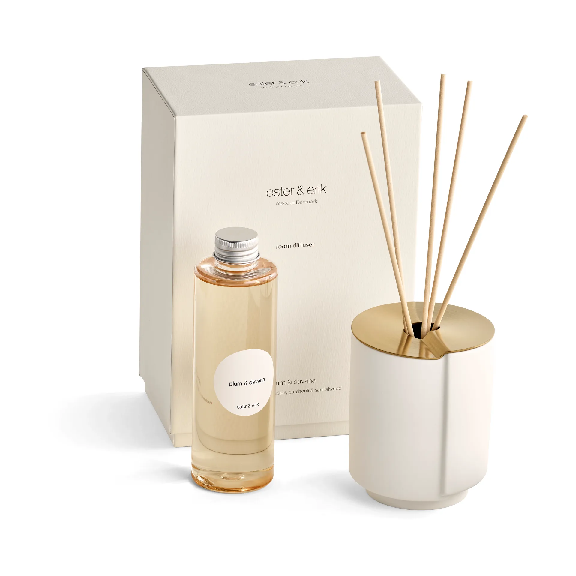 Bastoncini profumati Ester & Erik, Prugna & davana ester & erik