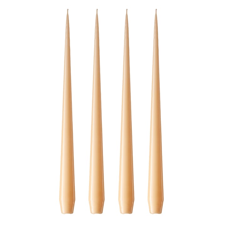 Candela 42 cm ester & erik confezione da 4 lacquered - apricot 19-0 - Ester & erik