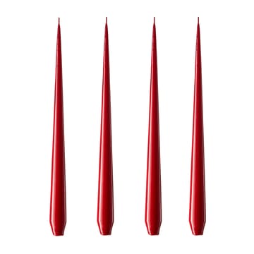 Candela ester & erik confezione da 4 dark red - laccato - ester & erik