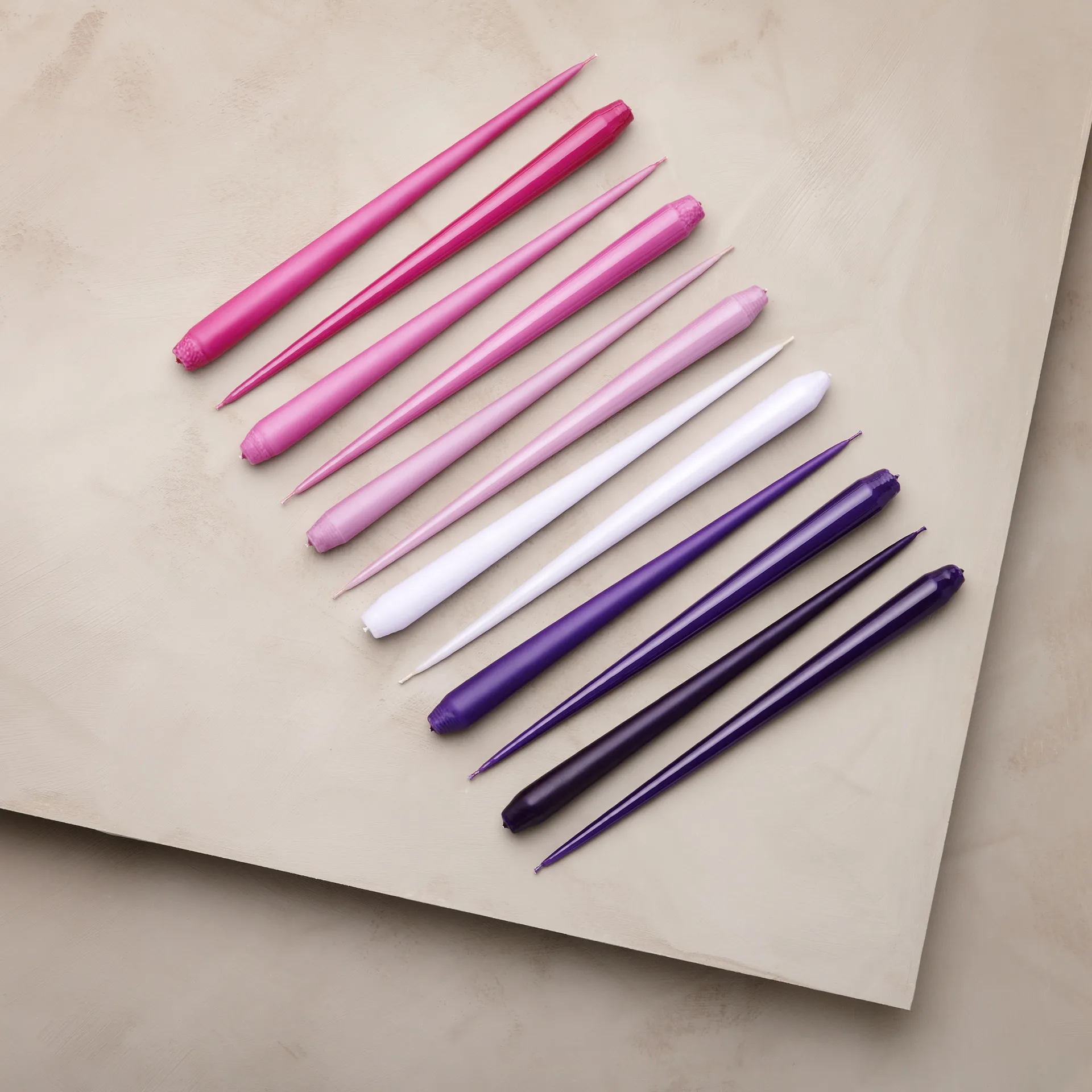 Candela ester & erik confezione da 4 lacquered, Airy violet 12-0, 32 cm ester & erik