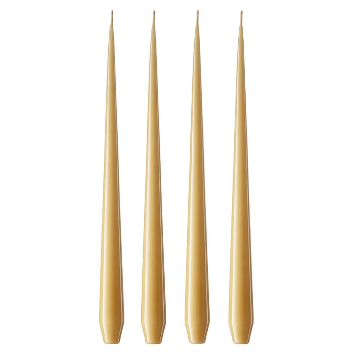 Candela ester & erik confezione da 4 lacquered - beige 14/2-0, 32 cm - Ester & erik