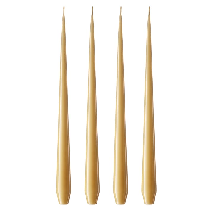 Candela ester & erik confezione da 4 lacquered - beige 14/2-0, 42 cm - Ester & erik