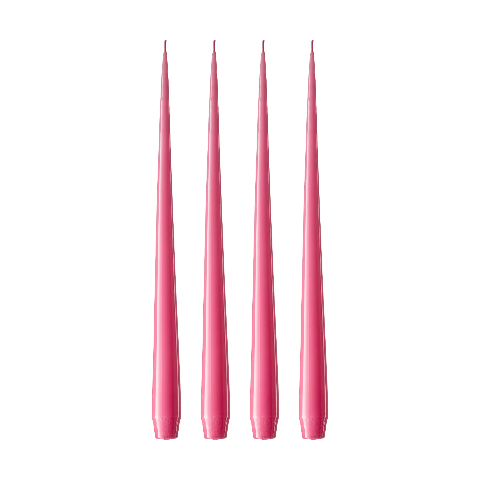 Candela ester & erik confezione da 4 lacquered, Clear pink 41, 42 cm ester & erik