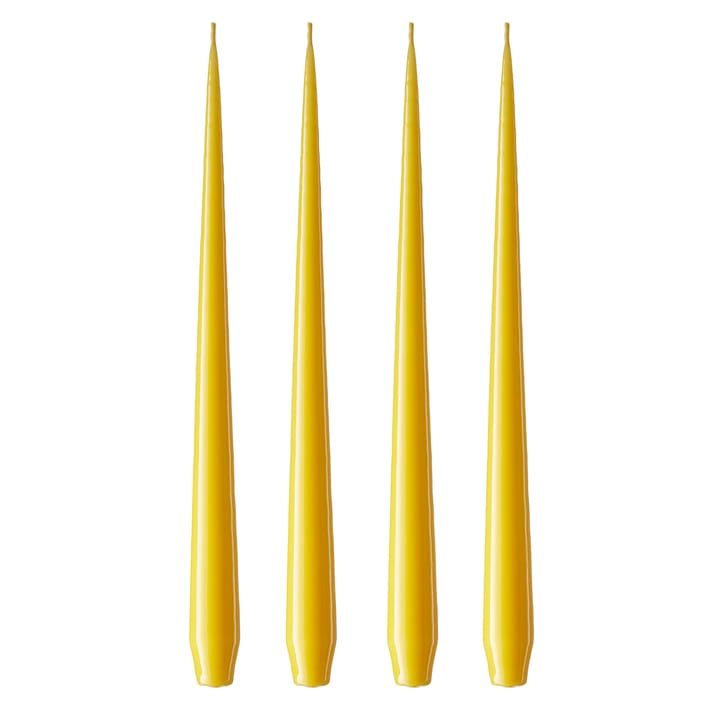 Candela ester & erik confezione da 4 lacquered - dark Lemon drop 15/2-0, 32 cm - Ester & erik