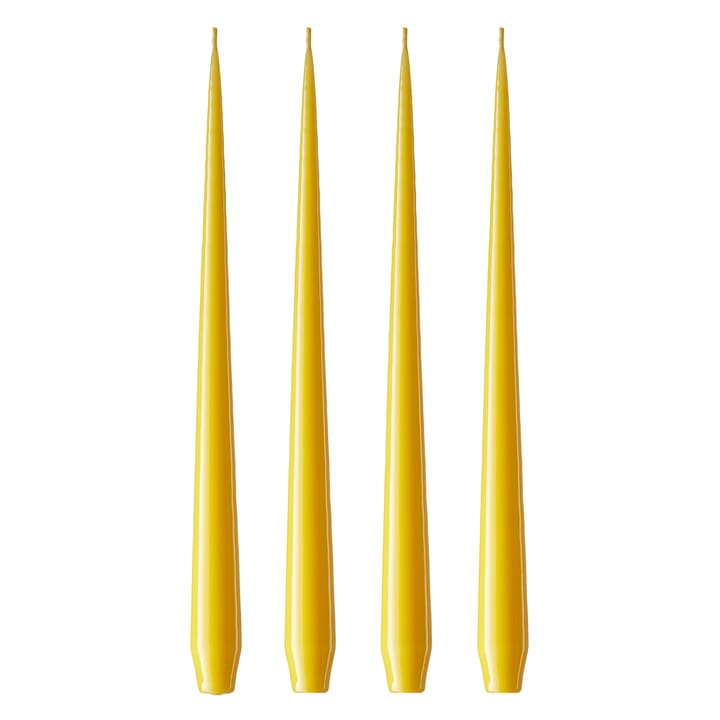 Candela ester & erik confezione da 4 lacquered - dark Lemon drop 15/2-0, 42 cm - Ester & erik