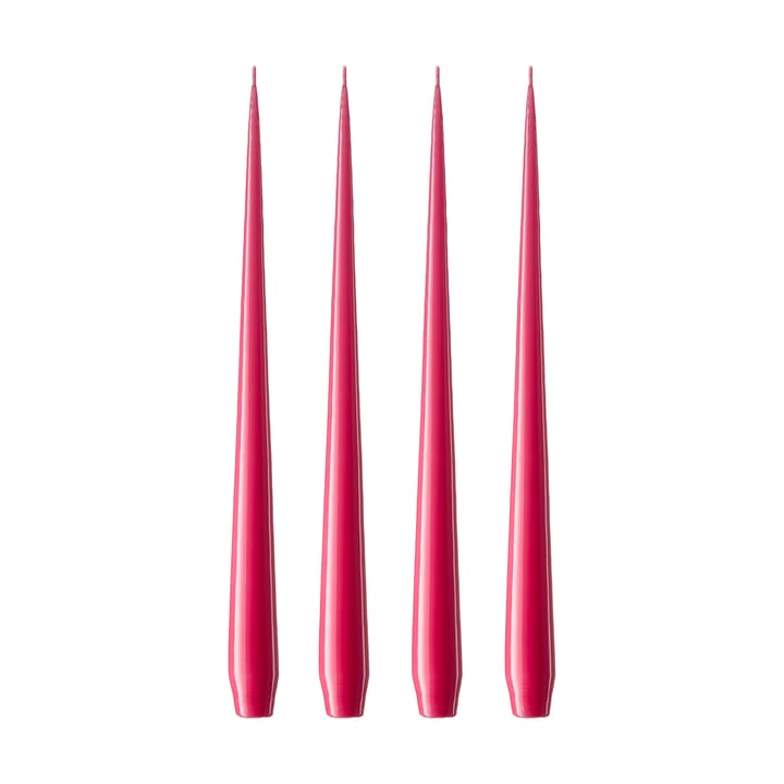 Candela ester & erik confezione da 4 lacquered - Deep pink 41/2, 42 cm - Ester & erik