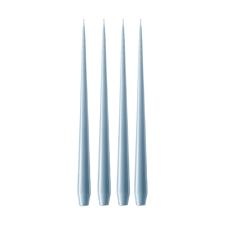 Candela ester & erik confezione da 4 lacquered - Dusty blue 83, 32 cm - Ester & erik