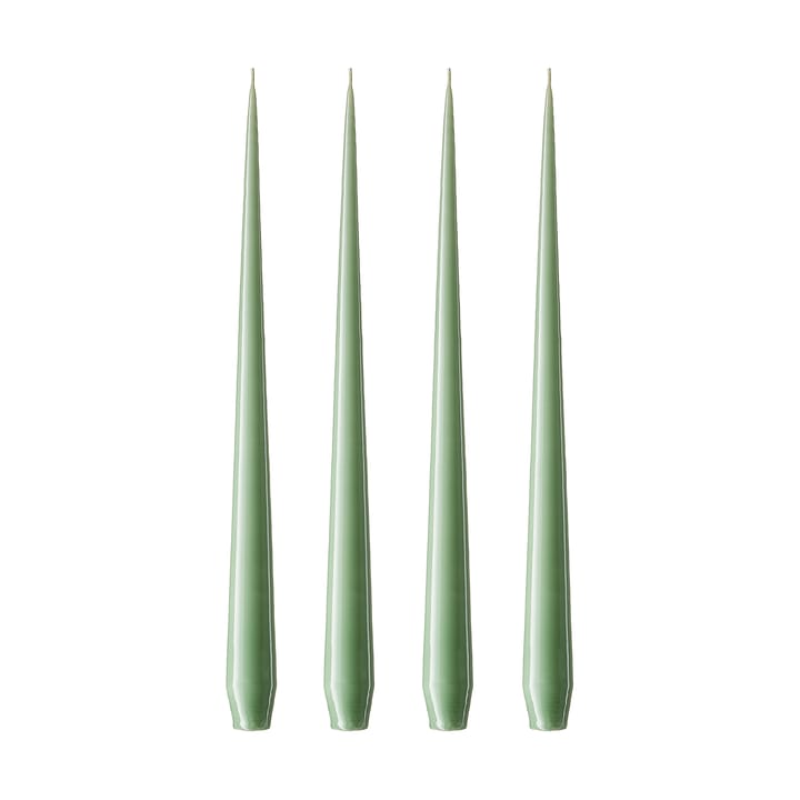 Candela ester & erik confezione da 4 lacquered - eucalyptus, 42 cm - Ester & erik