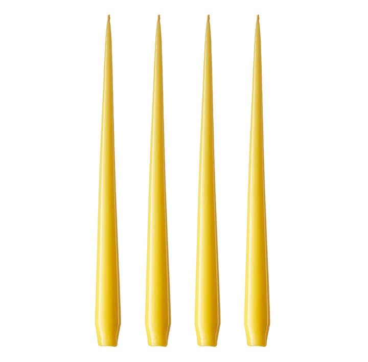 Candela ester & erik confezione da 4 lacquered - Lemon drop 15-0, 32 cm - Ester & erik