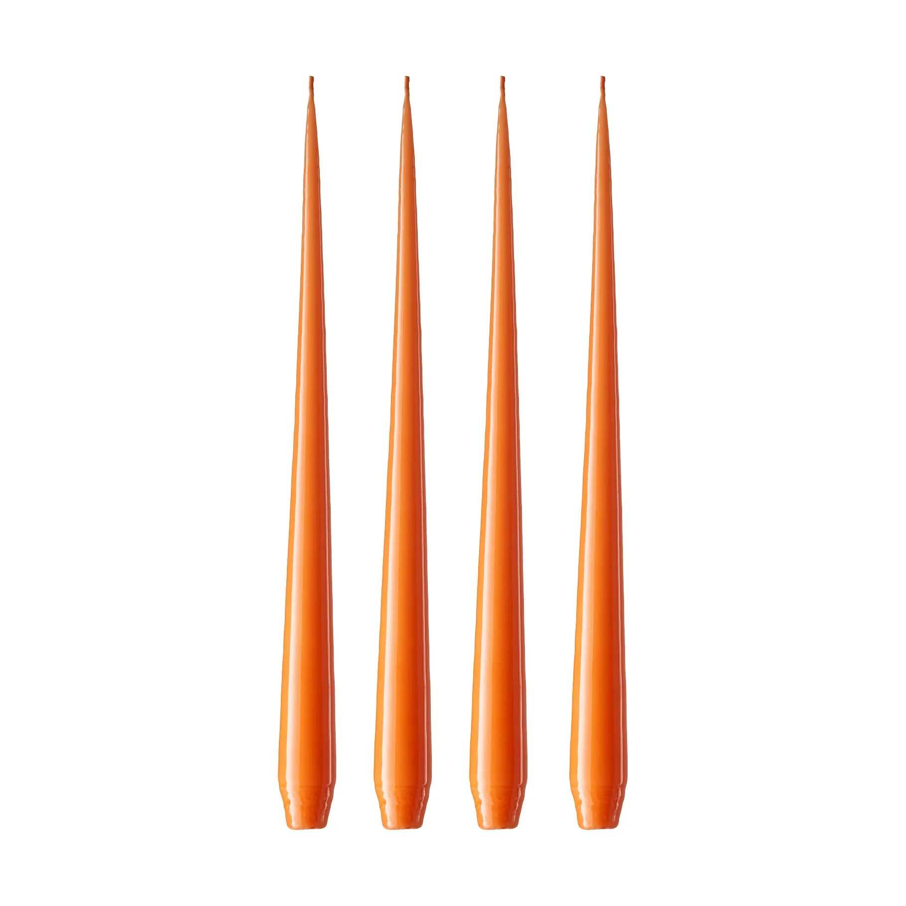 Candela ester & erik confezione da 4 lacquered, Mild orange 16, 42 cm ester & erik