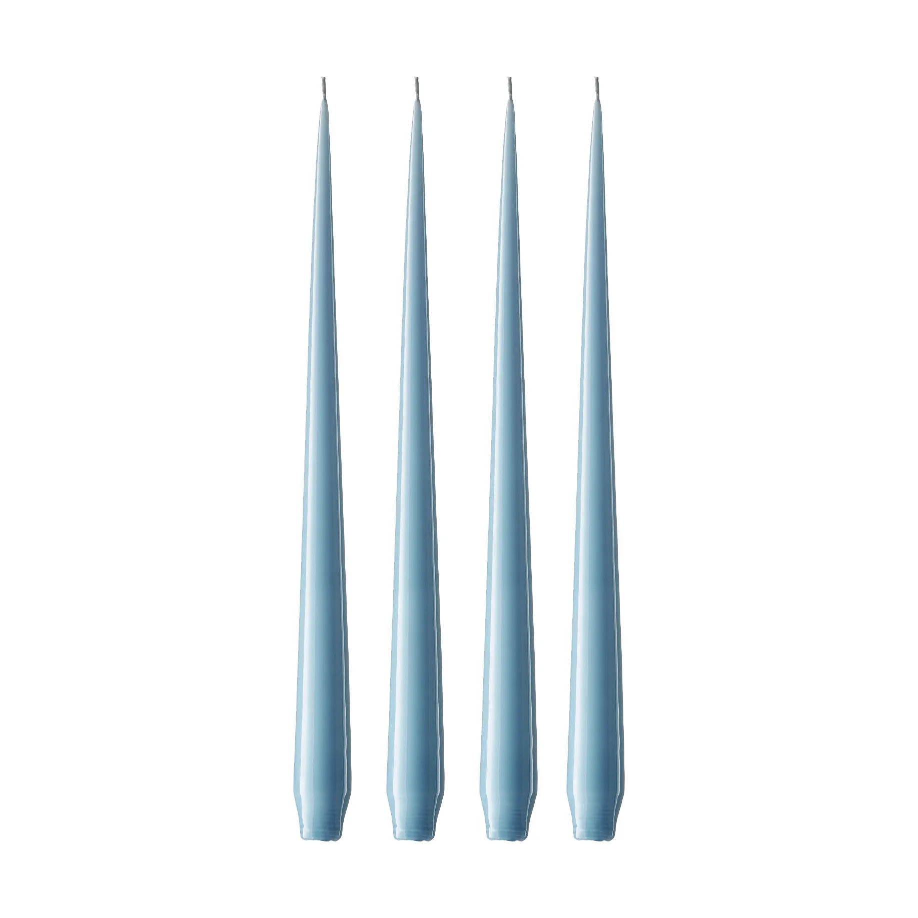 Candela ester & erik confezione da 4 lacquered, Moon blue 37, 42 cm ester & erik