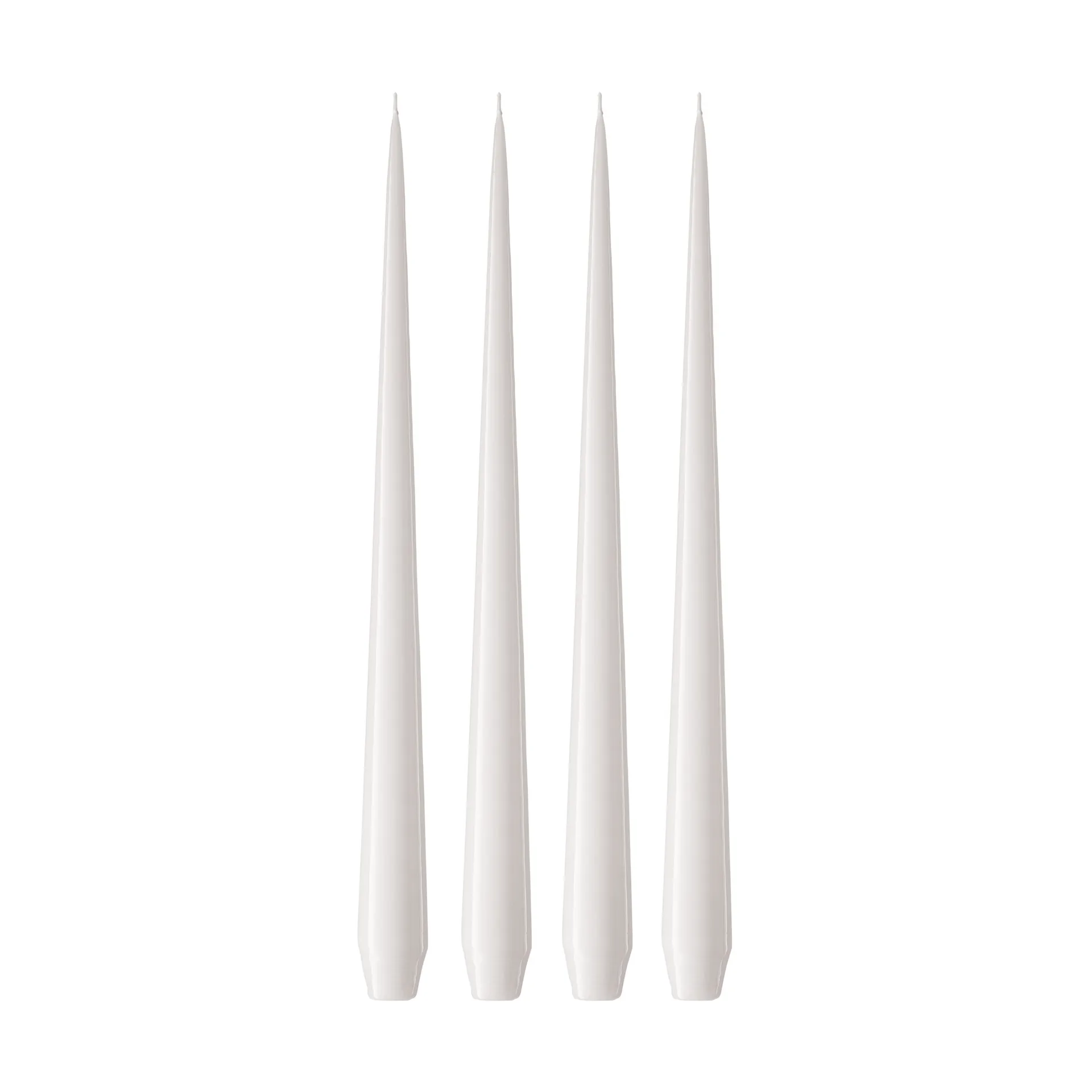 Candela ester & erik confezione da 4 lacquered, White ash 21, 32 cm ester & erik