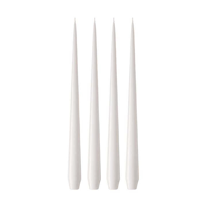Candela ester & erik confezione da 4 lacquered - White ash 21, 32 cm - Ester & erik